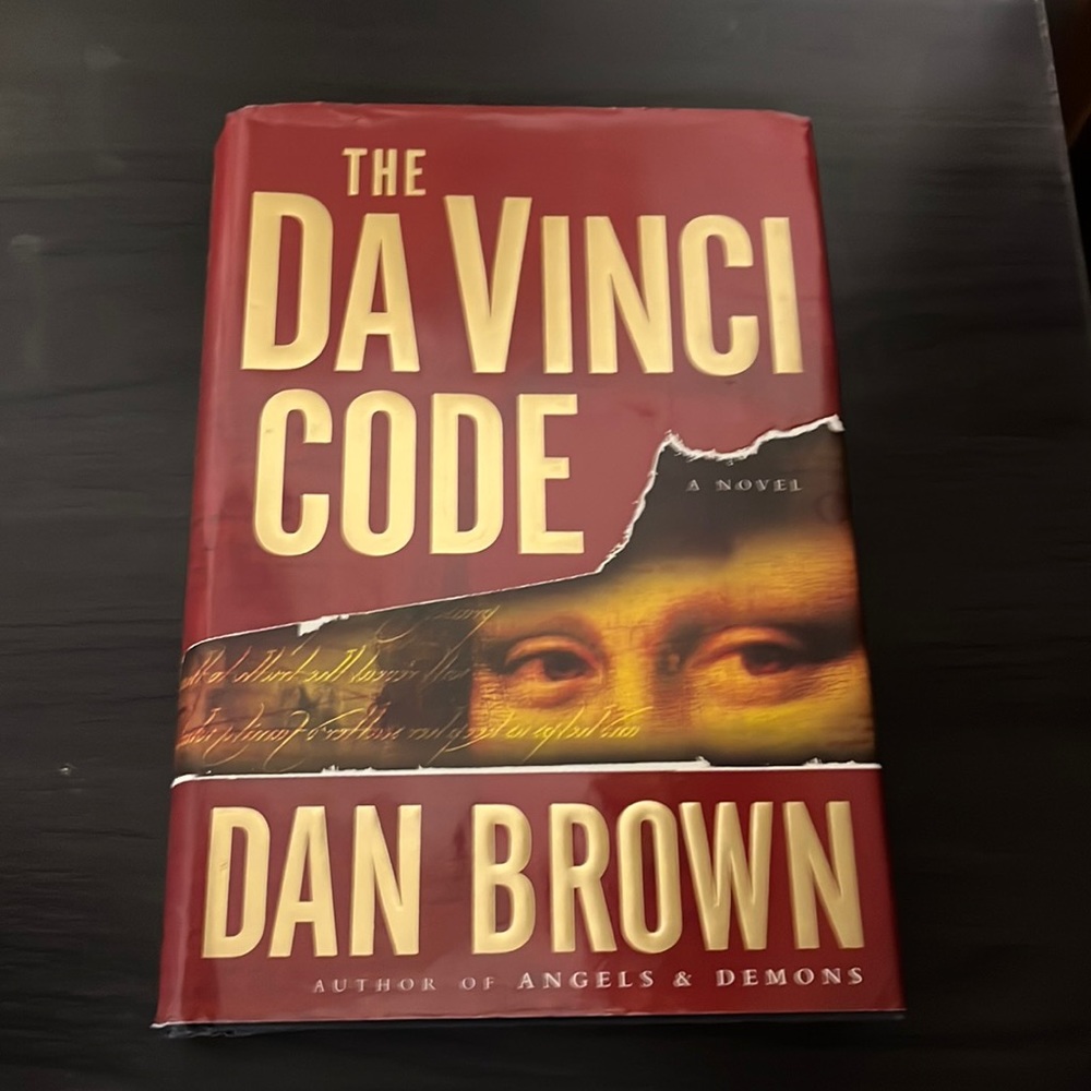 The DA VINCI CODE hardcover book